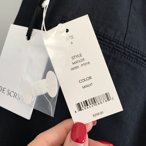 The Script Navy Blue Matilde Pants NWT • 6 - Picture 7 of 7